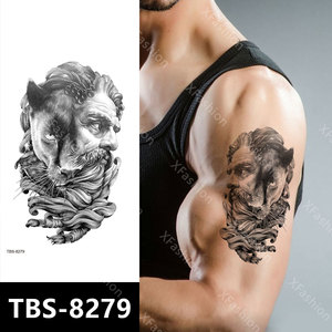 Tatouages temporaires pour le bras et l'épaule, pour hommes ou femmes, modèle TBS - Product Image 6