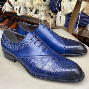 Zapatos Formales de Negocios para Hombre, Estilo Británico, de Cuero Genuino, Lujosos, para Bodas, Otoño, Casuales, con Función de Masaje, Diseño Graffiti, 2026 - Product Image 4