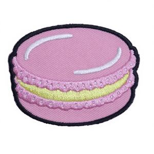 Patchs brodés personnalisés en gros, roses, à coudre ou à repasser, pour sacs à dos et vêtements <span class=keywords><strong>de</strong></span> filles - Product Image 2