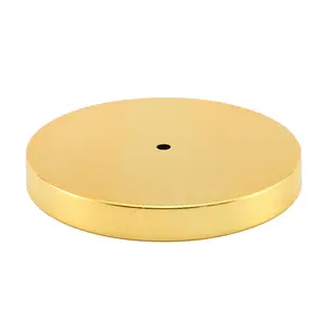 Factory direct supply wholesale lamp cover round lighting wall lamp chandelier base straight side plate ceiling