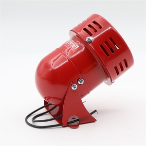 Avertisseur sonore industriel Ms Ms-190 220V 24V Rouge 110Db Klaxon d'alarme incendie - Product Image 5