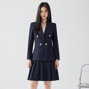 Costume professionnel pour étudiantes, idéal pour les entretiens d'embauche et les examens nationaux, parfait pour le bureau et les loisirs. - Product Image 4