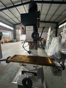 ZX50C 미니 수직 밀링 드릴링 머신 저가 공장 직접 판매 50mm 드릴링 라이트 듀티 용량 MT4 수동 밀 - Product Image 2