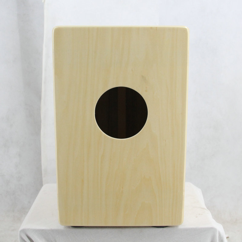 Natural Wood Beat Cahone Drum Box - Compact Acoustic Jam