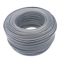 Cable Plano Telefónico de Cobre de 26 AWG y 8 Núcleos para Conector Modular RJ45 8P8C de 150V