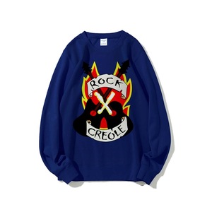 Top Sportivo da Uomo Streetwear <span class=keywords><strong>Rock</strong></span> <span class=keywords><strong>n</strong></span> <span class=keywords><strong>Roll</strong></span> con Spalle Cadenti, Collo Tondo, Vivace e Trendy per Stratificazione - Product Image 4