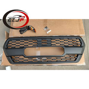 Parrilla Delantera de Alta Calidad CZJF para <span class=keywords><strong>Tacoma</strong></span> 2016 <span class=keywords><strong>2017</strong></span> 2018 2019 con Luz, <span class=keywords><strong>Precio</strong></span> de Fábrica, Kit de Carrocería - Product Image 1