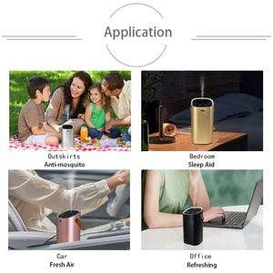 Diffuseur d'arômes portable pour voitures neuves, purificateur d'air USB à huiles essentielles, design aromathérapie, huile végétale pure - Product Image 6