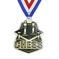 LY Wholesale Blank Universal  Award 3D Medallas De Metal Chess Medals