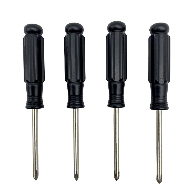 Phillips Screwdriver 4mm Plastic Large Handle Black Grenade Furniture Removal 4.0 Phillips Screwdriver