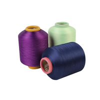 Fil à chaussettes en polyester recouvert de spandex brut SCY, très demandé, pour machine à tricoter