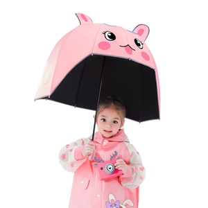Wind Resistant Anti UV Compact Durable Manual Opening 19" Cartoon Character Business Gift <b>Umbrella</b> - Product Image 2
