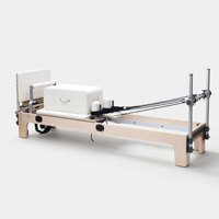 Couleur et logo personnalisés peuvent être ajoutés au Reformer de Pilates en bois d'érable F2 Systems
