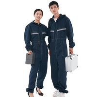 Combinaison de travail haute visibilité respirante pour l'été, uniforme en coton avec bandes réfléchissantes, personnalisable, unisexe, pour la route