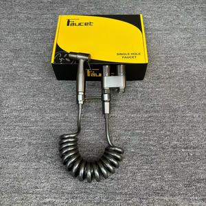 Modern Stainless Steel Handheld <strong>Bidet</strong> <strong>Sprayer</strong> Set Double Outlet Angle Valve for Hotel Apartment Toilet <strong>Shower</strong> Bathroom - Product Image 3