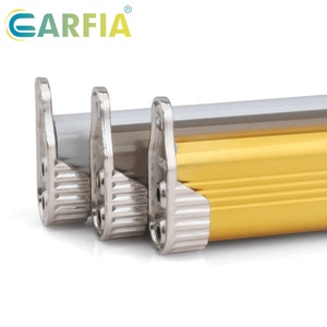 Riel de armario ovalado <span class=keywords><strong>Garfia</strong></span>, soporte de riel de armario de aleación de zinc - Product Image 4
