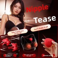 V49 Schmetterlings-Nippelklemmen Saugstimulation Tragbare Erwachsenen-Sexspielzeuge für Paare zur weiblichen Masturbation und Spaß im Schlafzimmer