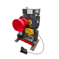 Machine universelle de poinçonnage et de cisaillement pour la découpe d'angles et de plaques en acier