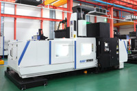 Centre d'usinage CNC à portique GUOSHENG GMF3216 BT50 FANUC pour l'usinage du titane et des alliages à haute température