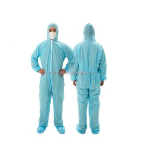 Type 5/6 EN 14126 Splash Resistant Customized Disposable Coverall Suit With Hooded - Product Image 6