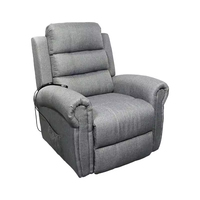 Fauteuil de massage manuel avec poche latérale, structure en bois, siège individuel, style moderne, gamme de mobilier pour showroom, fournisseur sur mesure