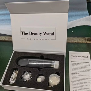 Skin Care Device Waterproof Soft Silicone Face Washing Brush Facial <b>Massager</b> Electric Cleansing with Customized Magnetic Box - Product Image 3