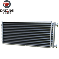 Échangeur de chaleur à tube enroulé en acier inoxydable, radiateur bimétallique en aluminium pour chauffage à la vapeur et à l'air chaud