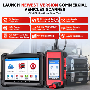 LAUNCH X431 V + SmartLink HD Heavy Duty Truck herramienta de diagnóstico IMMO bidireccional ECU codificación todos los sistemas EOBD OBD2 escáner de coche - Product Image 2