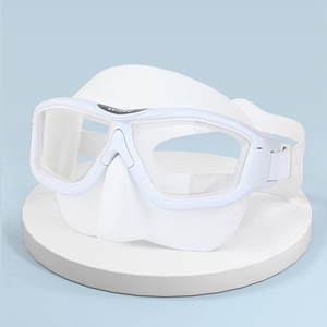 स्टॉक डाइविंग मास्क कस्टम डिज़ाइन आसान समायोज्य सिर स्ट्रैप स्कारलिंग गियर वयस्क डाइविंग मास्क - Product Image 3