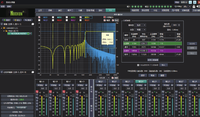 Procesador de Audio Digital Profesional para 4x8 DSP FIR/AES, Gestión de Altavoces con Auto EQ, Software de Control de Sistema de Sonido Metálico para Directo