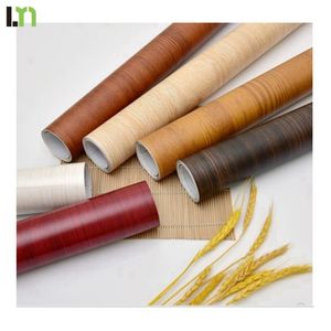 Grain Décoratif Couleur Pvc Home Decor Stickers Muraux Décoration Feuille Cuisine Wrap Vinyle - Product Image 6
