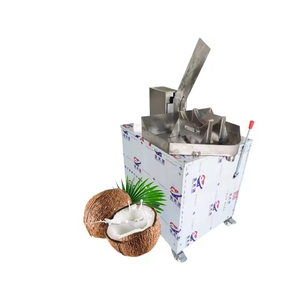 Machine à fendre les noix de coco en acier inoxydable industriel, machine électrique pour la collecte du jus de noix de coco - Product Image 2