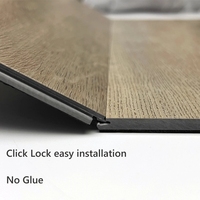 Hochwertige Luxus-Vinyl-Diele lvp wasserdichte Wohnung spc Klick boden