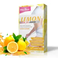 숙녀를 위한 주스를 체중을 줄이는 과일 레몬 오렌지 주스 분말 아름다움, 5g x 10 팩, 자연적인 과일 음료