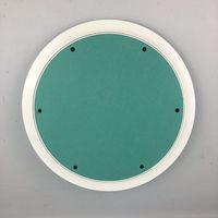 Panneau circulaire démontable d'accès de plafond de plâtre de finition de moulin avec le cadre en acier