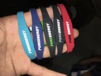 Bracelet en silicone énergétique personnalisé en gros avec 3000 ions négatifs pour bracelets holographiques Deuce X Power et brassard magnétique