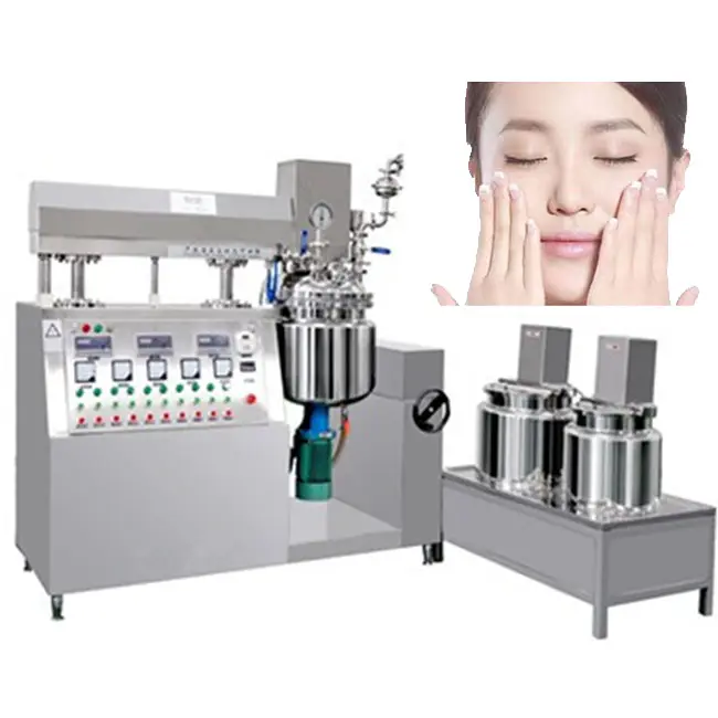 High shear vacuum body butter wax emulsifier homogenizer mixer machine mixing equipment