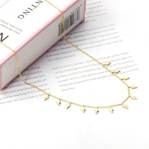 Delicate Waterproof Jewelry Charms <b>Choker</b> Necklace Women lightning Pendants Necklace - Product Image 3