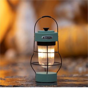 Retro Lamp Outdoor Camping Light 550 Lumen LED Hanging <b>Lantern</b> Warm White Light For Tent Use - Product Image 5