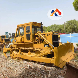 Bulldozer sur chenilles d'occasion CAT D7G de haute qualité, modèle D7G XL, entièrement d'origine, importé, jaune, puissance 150 kW - Product Image 1