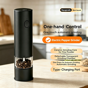 Direkter Fabriklieferant Tragbare Handgehaltene Typ-C Wiederaufladbare Kabellose Elektrische Pfeffermühle für Kochen und BBQ - Product Image 3