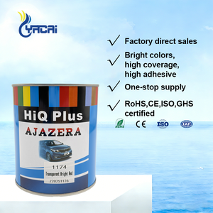 Pintura de Alto Rendimiento para Autos y Barcos, Fórmula Acrílica 1K, Transparente, Rojo Fresco, Secado Rápido, Revestimiento Líquido Económico - Product Image 5