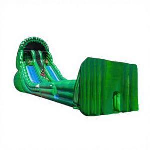2026 WINWAYTOYS <b>Fun</b> Inflatable Adventure Sports Games Wholesale Price Double <b>Water</b> Slide Pool Slide Unisex - Product Image 1