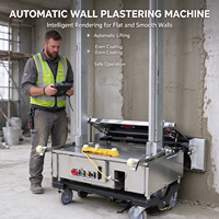 Machine à plâtrer murale entièrement électrique et automatique pour la construction, équipement de mortassage, vente en gros d'usine