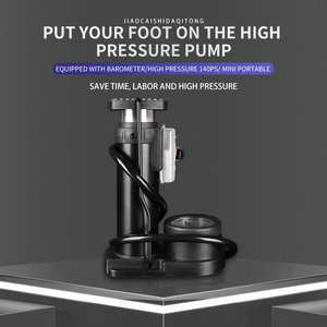 Nouvelle arrivée 140PSI vélo de <span class=keywords><strong>route</strong></span> cyclisme Mini <span class=keywords><strong>pompe</strong></span> à vélo Pupmp avec manomètre - Product Image 2