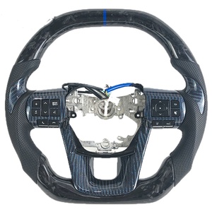 Accesorios para Auto: Volante Deportivo con Palancas de Cambio en Fibra de Carbono Forjada Roja para <span class=keywords><strong>Toyota</strong></span> Corolla 2018-2024 Xse Gr86 Fortuner <span class=keywords><strong>Gt86</strong></span> - Product Image 3