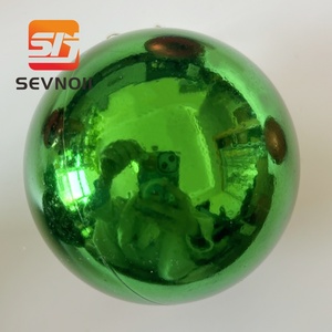 Pallina di Natale Artigianale in Plastica da 10 cm con Finitura Lucida/Satinata/Semi-Lucida, Decorazione da Appendere Stampata in Offset - Product Image 2