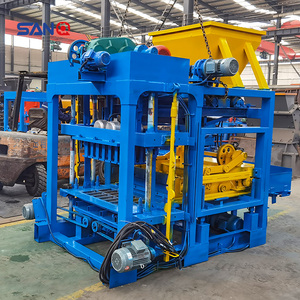 Machine automatique hydraulique QT4-25 pour la fabrication de blocs <span class=keywords><strong>creux</strong></span> autobloquants et ligne de production de briques - Product Image 5