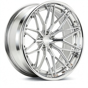 Jantes en alliage forgées sur mesure 18-21 pouces 5x112, concaves profondes, noir brillant, pour <span class=keywords><strong>Audi</strong></span> Q7 Q8 <span class=keywords><strong>SQ5</strong></span> RSQ8 A4 A6 RS4, SUV haut de gamme modifiés - Product Image 5