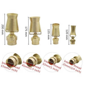 <span class=keywords><strong>3</strong></span>/4 "1" 1.5 "<span class=keywords><strong>2</strong></span>" buses de fontaine à jet bouillonnant à air mélangé en laiton arroseur de fontaine de pulvérisation - Product Image 2
